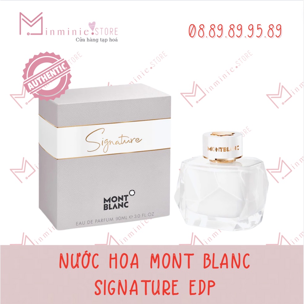 Nước hoa MontBlanc Signature EDP các size nhỏ