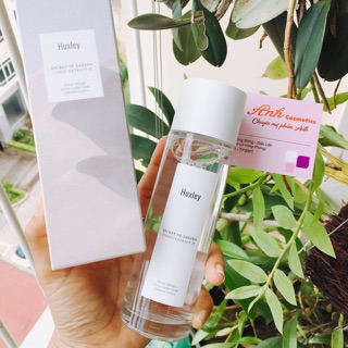 Toner huxley chiết xuất xương rồng chuẩn auth