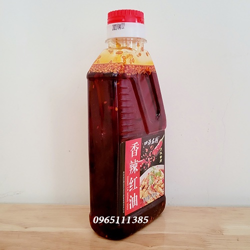 Dầu Ớt Vừng Cay Thơm Tứ Xuyên 400ml (Loại Ngon)