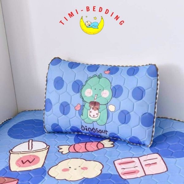 Gối cao su non cho bé sơ sinh, 2 tuổi, 3 tuổi – gối cho bé sơ sinh kích thước 30x50cm – Timibedding