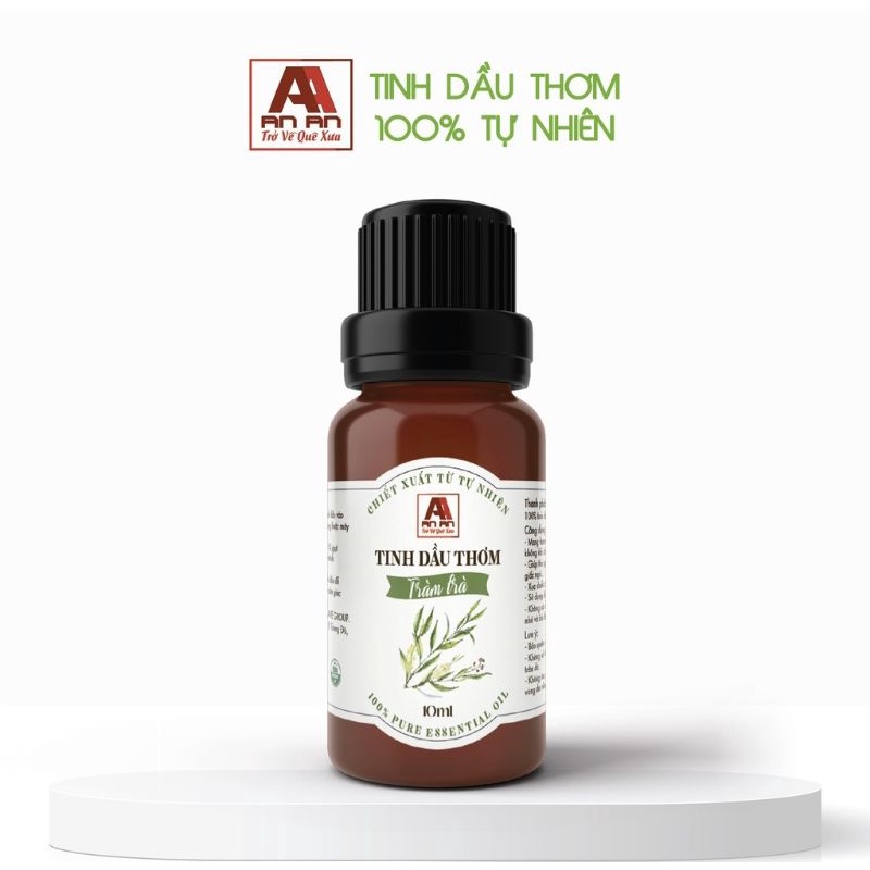 Tinh Dầu Thiên Nhiên Tràm Trà nguyên chất nhập khẩu Ấn Độ, Tinh Dầu thảo mộc AN AN 10ml