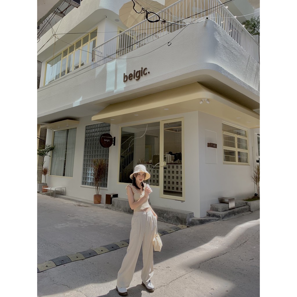 Quần culottes linen cạp cúc TKQ35 Lollie.studio