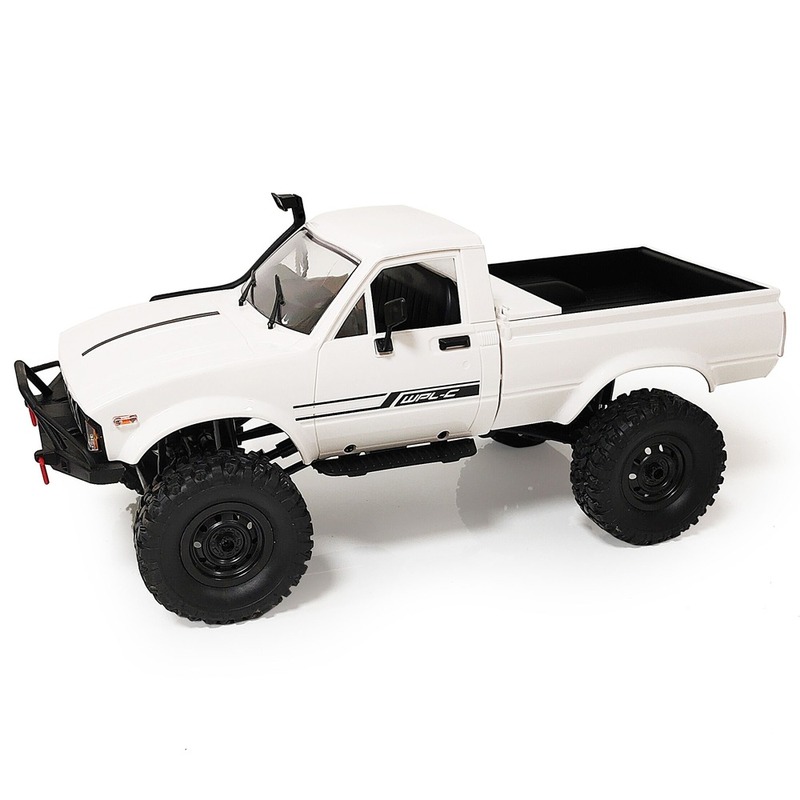 WPL C24 Nâng cấp C24-1 1:16 RC Car 4WD Điều khiển vô tuyến Off-Road Xe nhỏ RTR KIT Rock Crawler Máy di chuyển Buggy điện