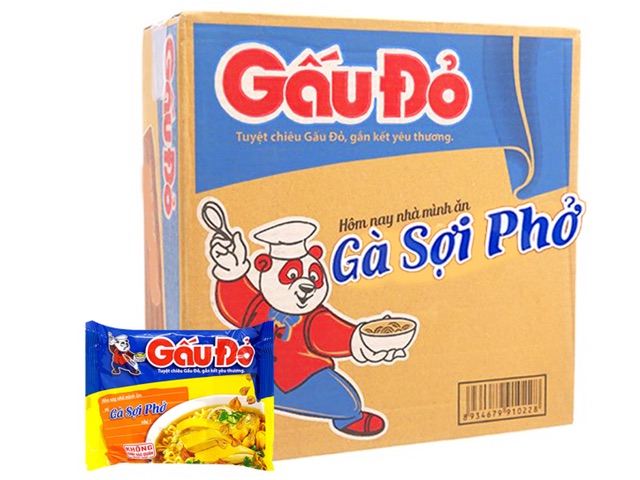 Mì gấu đỏ thùng 30 gói