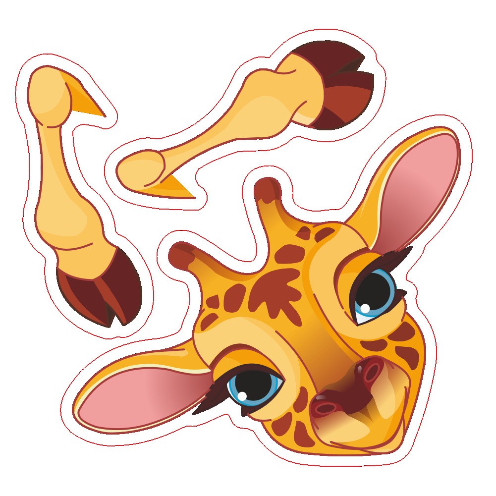 Sticker dán tường trang trí công tắc hình động vật dễ thương | BigBuy360 - bigbuy360.vn