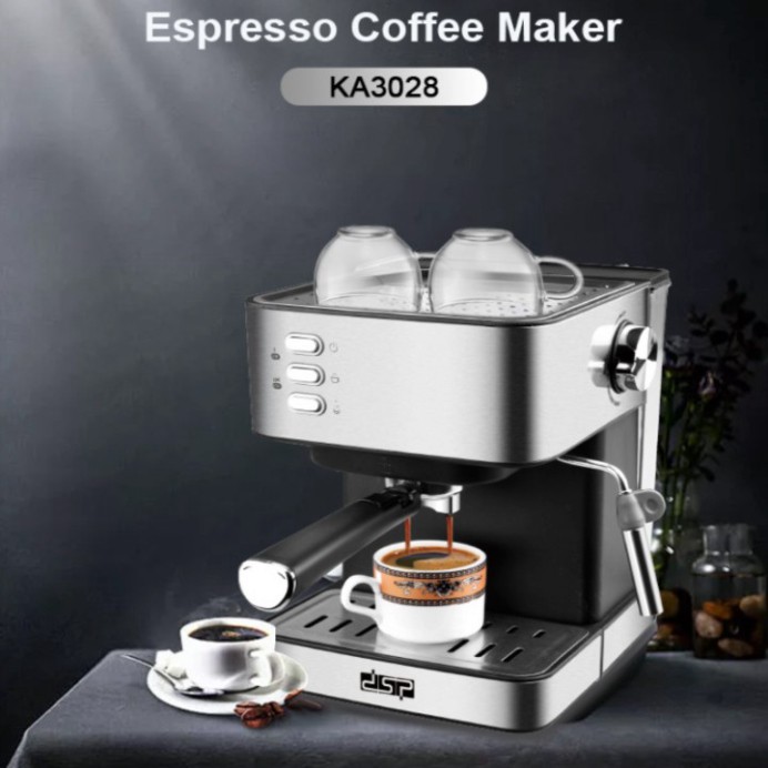 Sản Phẩm Máy pha cà phê đa năng, thương hiệu cao cấp DSP (Bảo hành chính hãng 1 năm) .