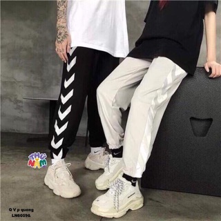 Quần thể thao V phản quang -LN