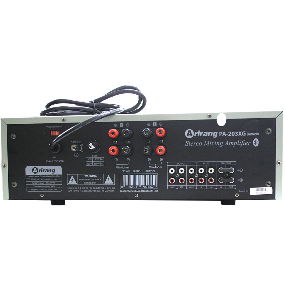 AMPLY ARIRANG PA-203XG BLUETOOTH - Hàng chính hãng.