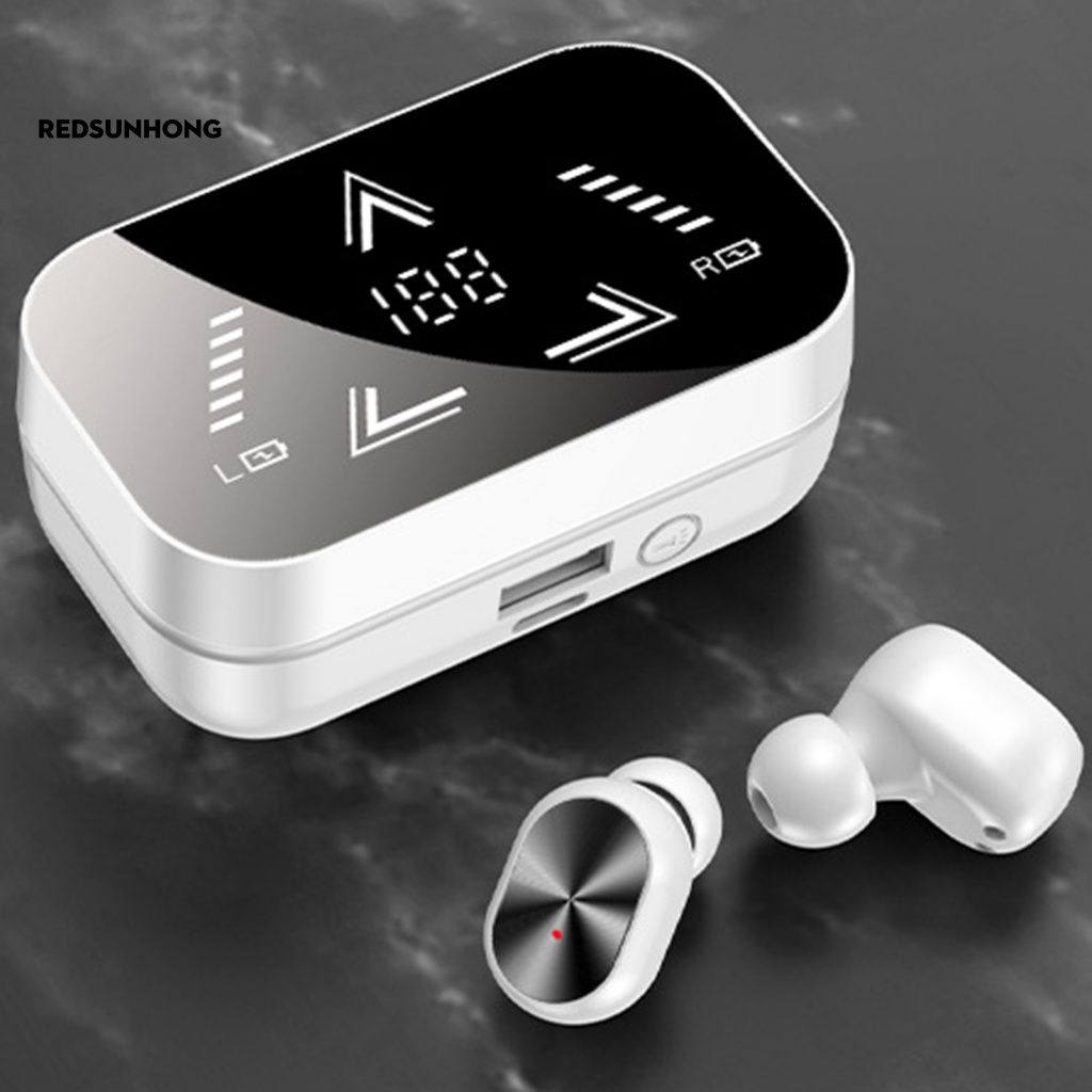 Tai Nghe Không Dây Bluetooth 5.2 Màn Hình Kỹ Thuật Số Có Thể Trung Thực Cho Điện Thoại