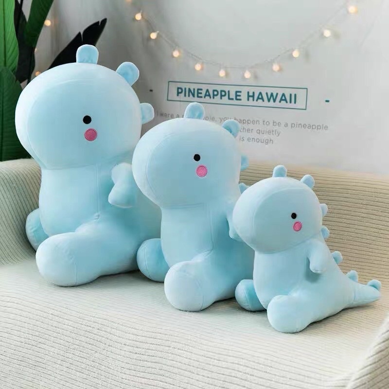 Gấu bông khủng long má hồng cao cấp