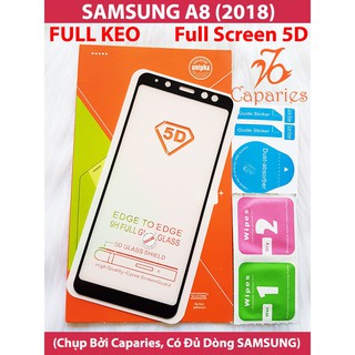 Cường lực full màn dành cho samsung A8 2018