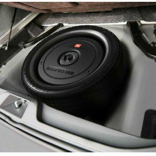 Sub điện lốp dự phòng ôtô JBL Bass Pro Hub chính hãng. Free Lắp Đặt