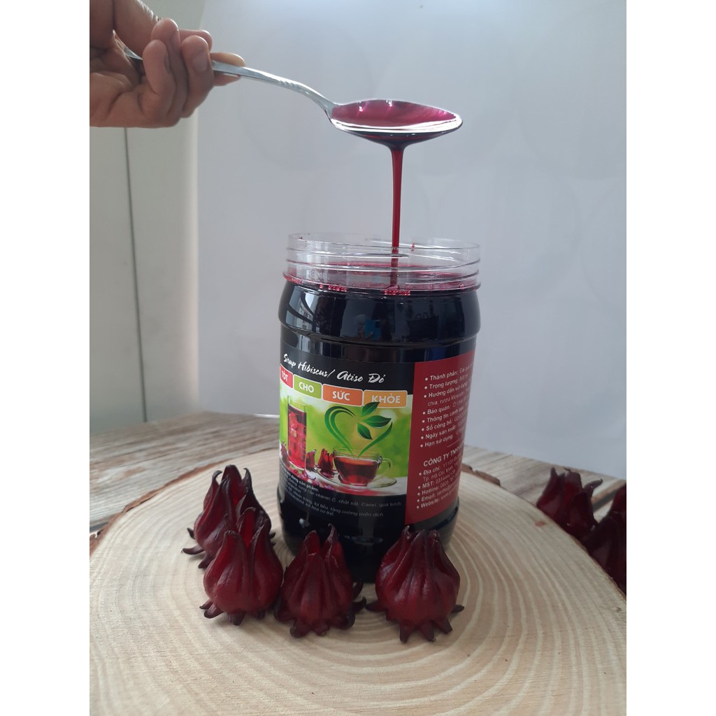 Syrup Hibiscus sabdariffa/Atiso đỏ/hoa hồng/lạc thần/rosele | BigBuy360 - bigbuy360.vn