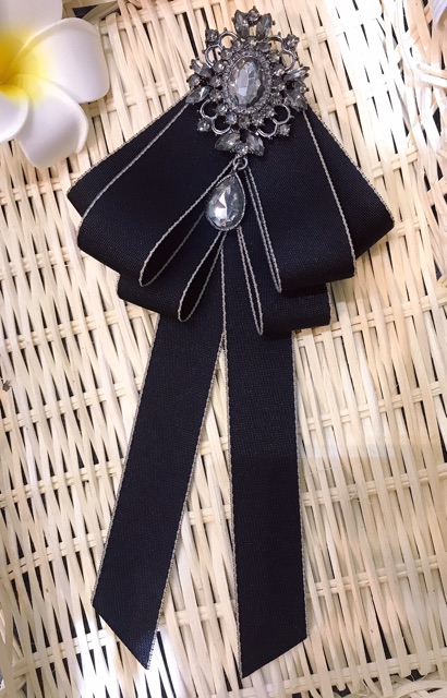 Tag Nơ Cài Áo Handmade Cao Cấp