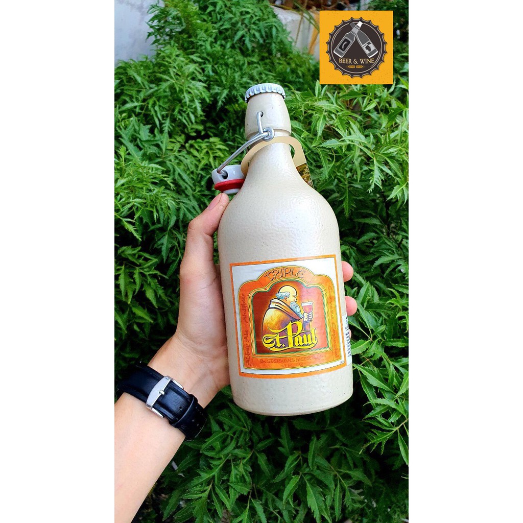 Bia Sứ St. Paul Triple 7.6% - Bỉ - chai 500ml - thùng 6 chai