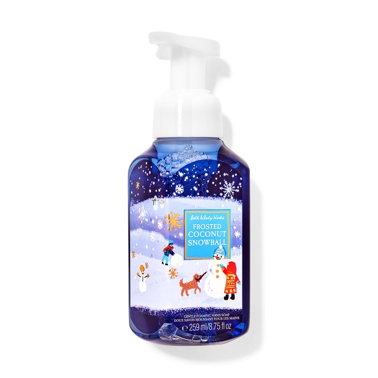 Rửa Tay Bath And Body Works Gel Foam Tạo Bọt Winter candy apple, Toasted Vanilla, Vanilla Bean 259ml