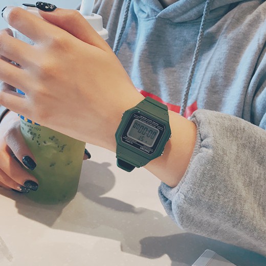 [Freeship 99k] Đồng hồ thể thao nữ Shhors size 30mm mặt vuông