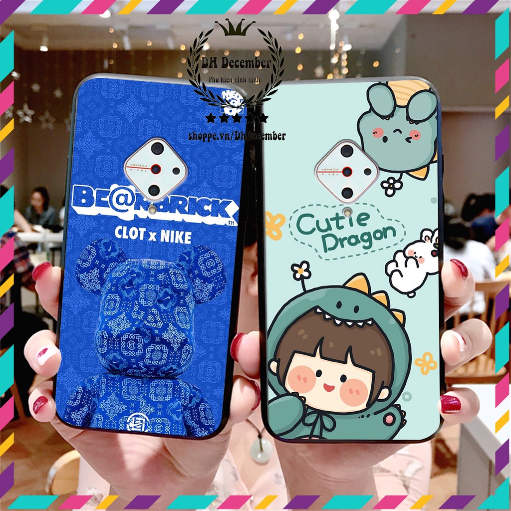 Ốp lưng Vivo S1 PRO in hình 3D lucky, gấu Brick xinh xắn - KHÔNG NÊN BỎ LỠ