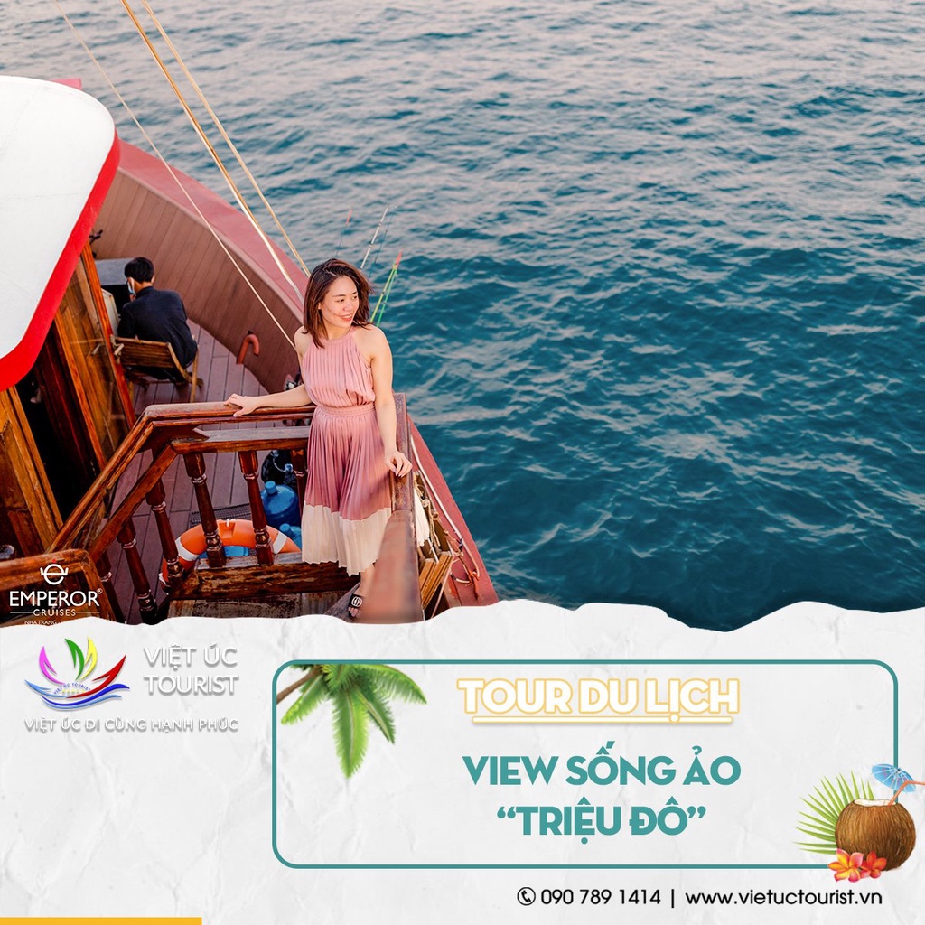 Bữa tối 5 sao trên du thuyền EMPEROR CRUISES Nha Trang | Việt Úc Tourist