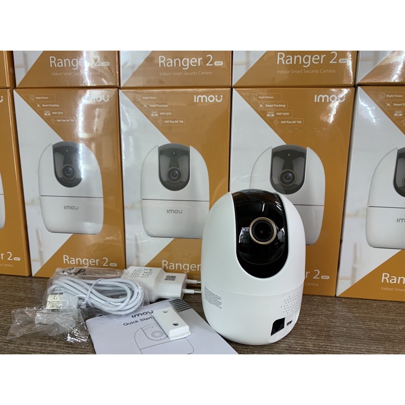 [Tặng kèm chân đế] Camera Wifi IMOU A42P 4.0MP, Chính hãng Fullbox 100%, Bảo hành 24 tháng