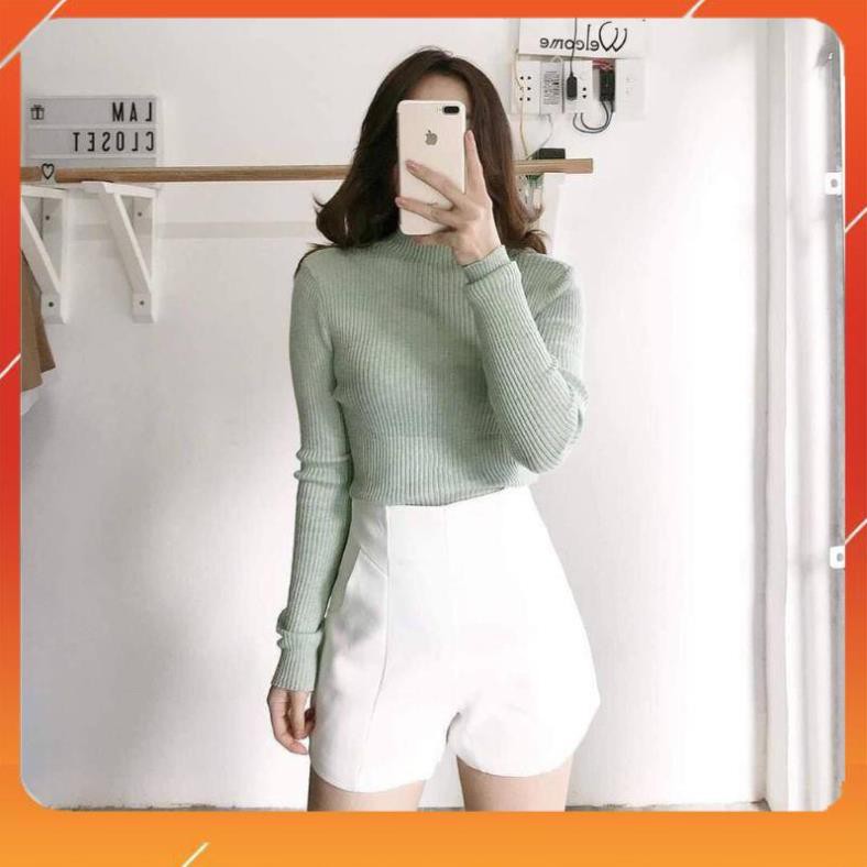 [GIÁ SỐC] Quần Sooc Vải Cạp Cao, Cao Cấp Siêu Hót