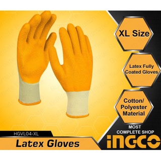 Mua ĐỒ NGHỀ INGCO Găng tay cao su HGVL04-XL (Cam kết Chính Hãng 100%)