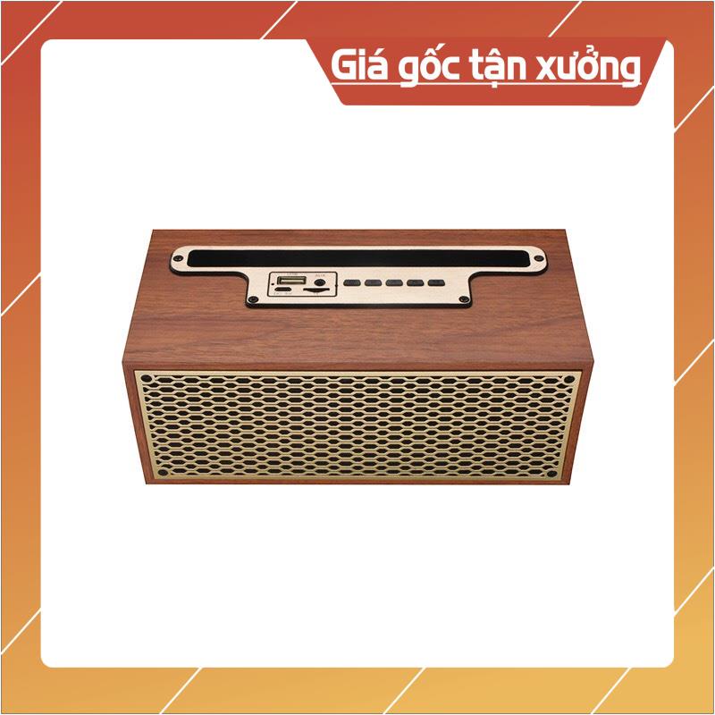 Loa bluetooth mini giá rẻ vỏ gỗ âm thanh đỉnh công suất lớn có kết nối máy tính Bảo hành 3 tháng 1 đổi 1