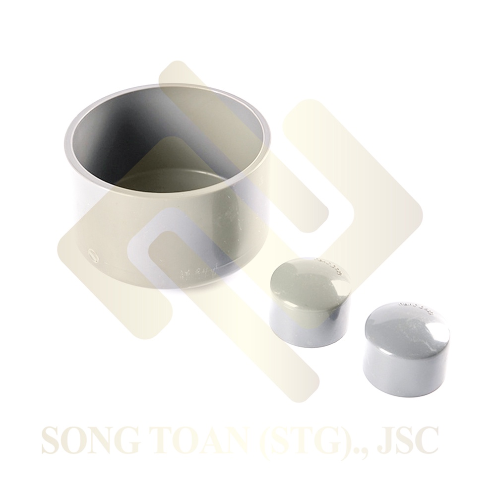 Bịt & Bít Nhựa Trơn Dán Ống Nhựa PVC 21 27 34 - Thương Hiệu Ống Nhựa Bình Minh