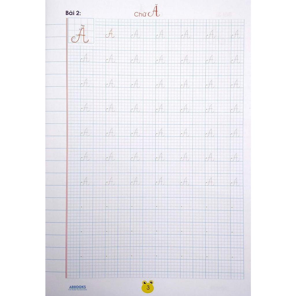 Sách Vở Ô Ly Tập Tô Chữ - Chữ Cái Viết Hoa