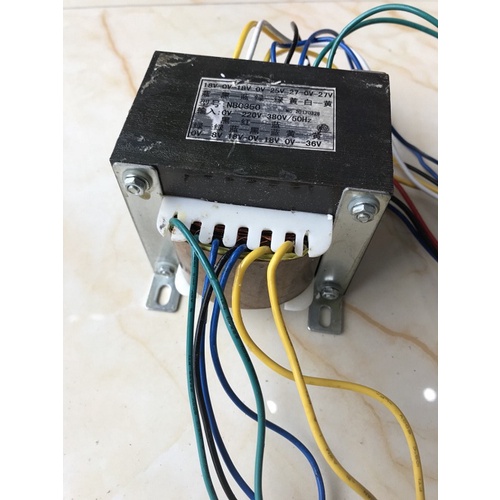 Biến Áp Nguồn Vào 0V-220V-380V Ra 18V-0V-18V 0V-25V 27V-0V-27V 0V-8V 18V-0V-18v 0V-36V