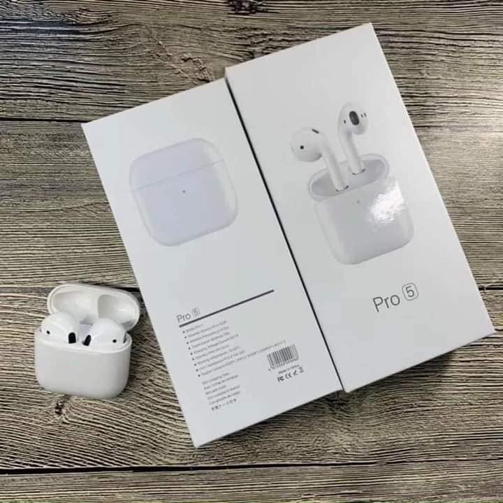 Tai Nghe bluetooth ko dây ALOHA PKV-tai nghe ko dây táo Pro 5 dùng cho tất cả ĐT táo,ss