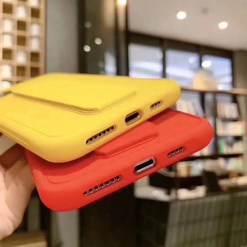 Ốp Lưng Nắp Gập Màu Trơn Cho Iphone 7 Plus 8 Plus Iphone X / Xs Xr Xs Max 7 8