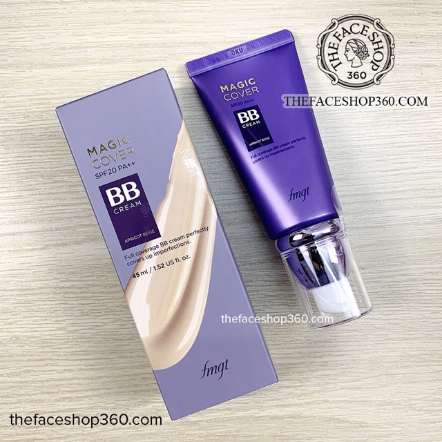 Kem nền Magic Cover BB Cream SPF20 PA++ fmgt The Face Shop (45ml) | BigBuy360 - bigbuy360.vn