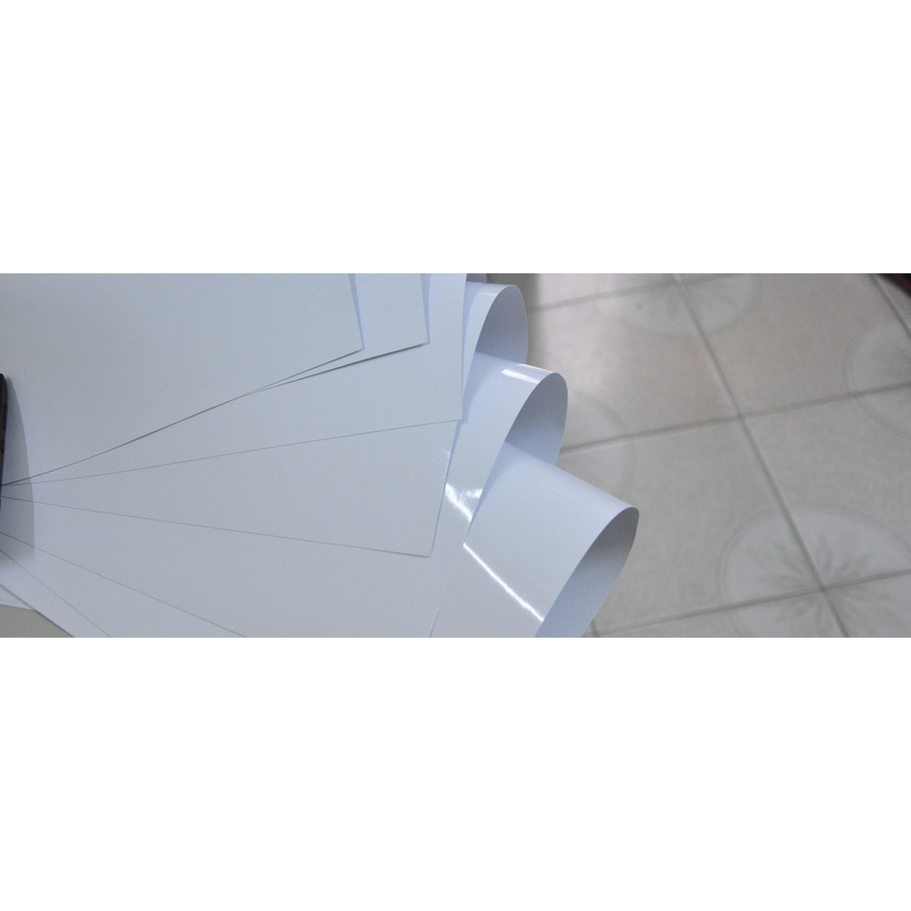 Giấy Couche 150gsm bóng - khổ A4 - Xấp 100 tờ