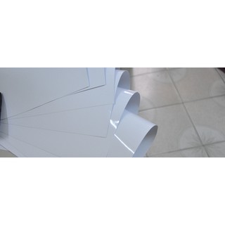 Giấy couche300gsm bóng - khổ a4 - xấp 100 tờ
