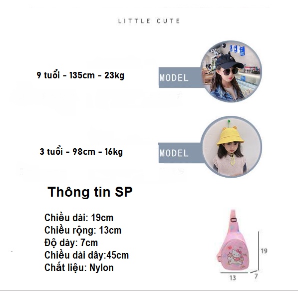 Túi đeo chéo cho bé túi thời trang trẻ em