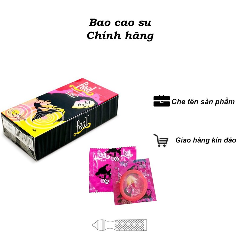 BAO CAO SU FEEL 4 IN 1, CÓ GAI GÂN, NÚT THẮT VÀ KÉO DÀI THỜI GIAN cao cấp