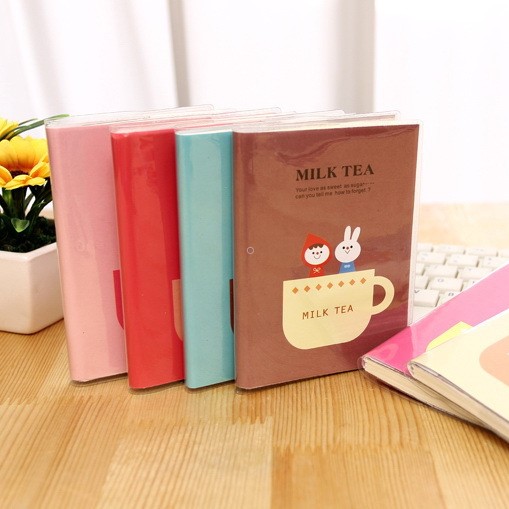 [TRỢ GIÁ] Sổ tay mini MILK TEA độc đáo - Số ghi chép học sinh 69 tờ giá rẻ