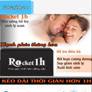 Rocket 1h - viên uống tăng cường sinh lý nam