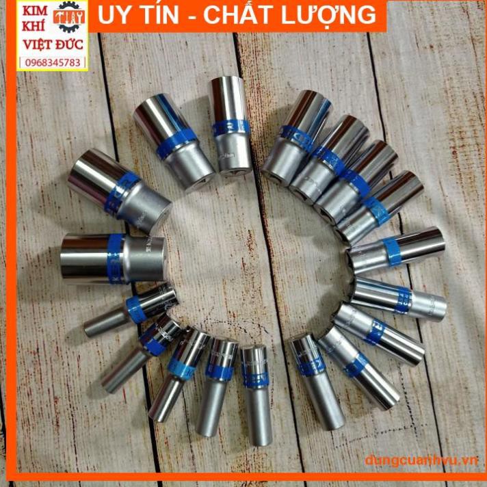 BÁN LẺ đầu tuýp vặn khẩu chân 1/2 8-32mm dài 80mm