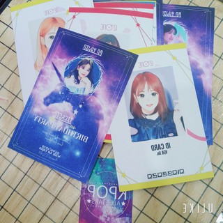 [IN THEO YÊU CẦU] 50 Set Postcard In Hình Idol, Fan, Cá Nhân Để Lưu Giữ Kỉ Niệm, Làm Decor Bàn Học
