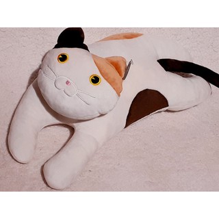 Mèo tam thể bông mềm 43cm