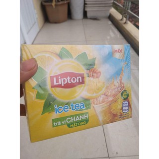 Lipton Trà Hòa Tan Vị Chanh Mật Ong 16 Gói x 14g
