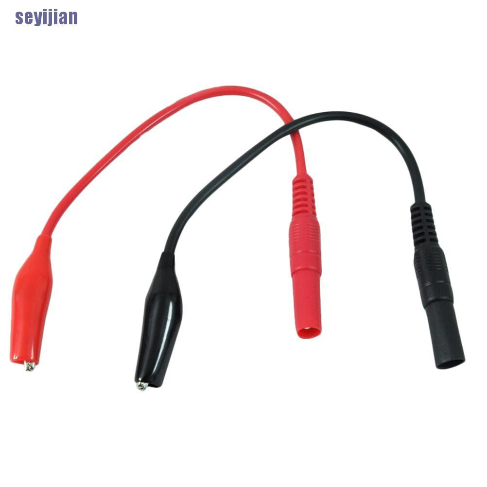 1 Cặp Dây Dẫn Kiểm Tra Đa Năng Và Kẹp Cá Sấu Cho Đồng Hồ Đo Fluke Vichy