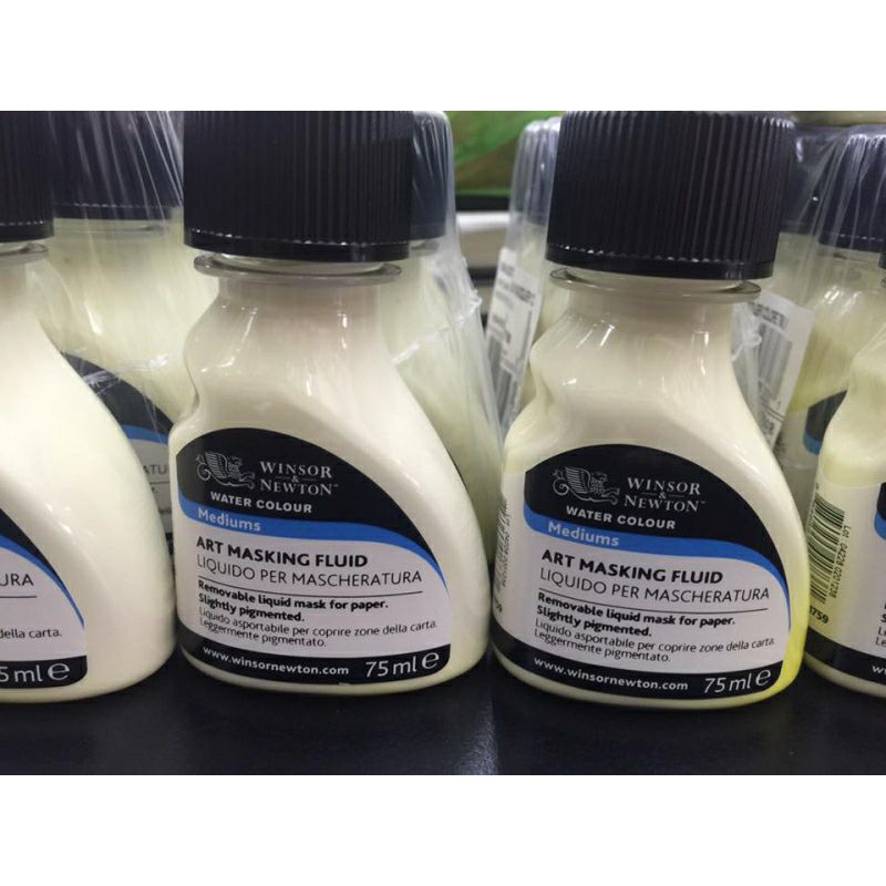 Dung Môi Pha Acrylic + Keo Chặn Màu Nước 2 Trong 1 WINSTOR &amp; NEWTON 75ml