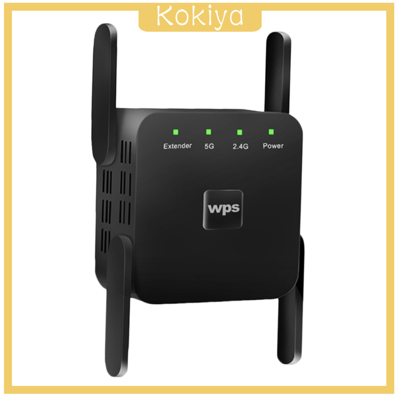 Bộ Khuếch Đại Tín Hiệu Wifi Không Dây 1200mbps 2.4g 5g 4 Ăng Ten | BigBuy360 - bigbuy360.vn