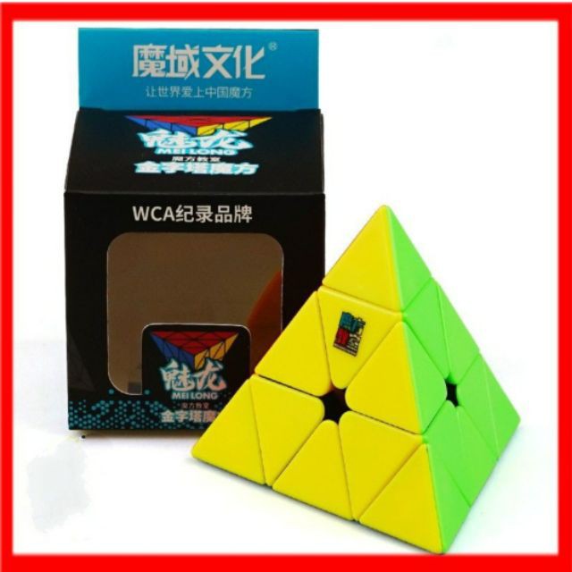 Đồ chơi Rubik Moyu Meilong Pyraminx Stickerless - Rubik Trò chơi phát triển trí tuệ