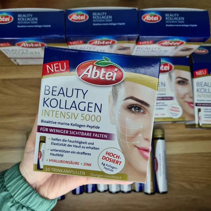 Collagen uống dạng ống Abtei Beauty Kollagen Intensiv 5000