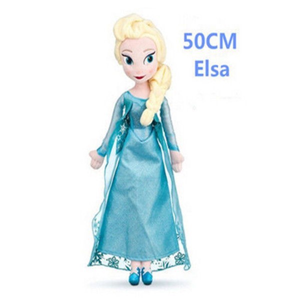 Búp Bê Nhồi Bông Hình Công Chúa Anna Trong Phim Hoạt Hình Frozen 40cm & 50cm