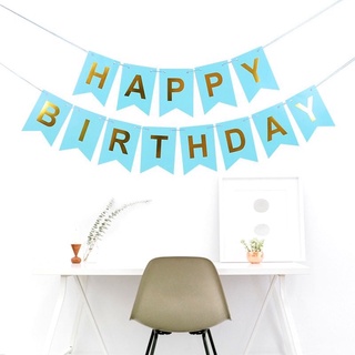 Cờ đuôi cá HAPPY BIRTHDAY (sỉ 100b - 9k)